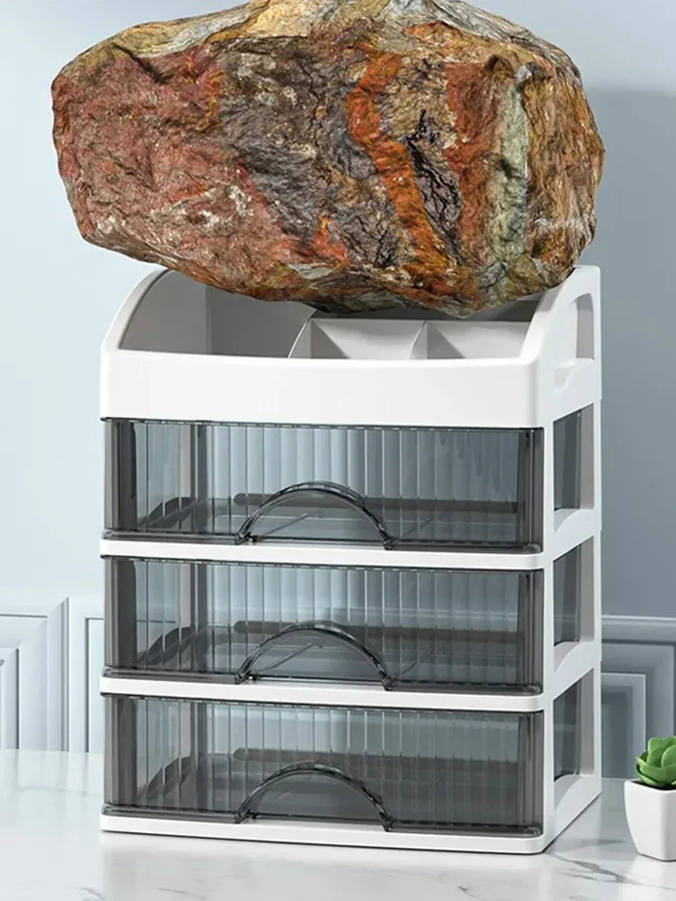 Large Capacity Makeup Drawer Organizer