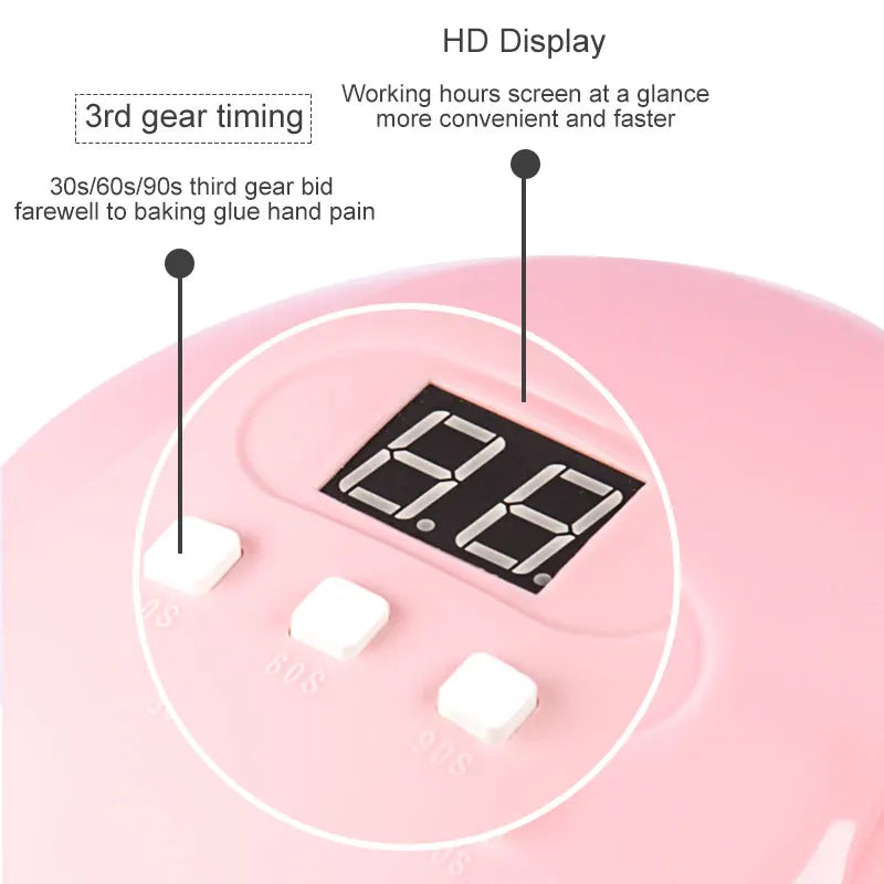 Portable USB Nail Dryer Lamp