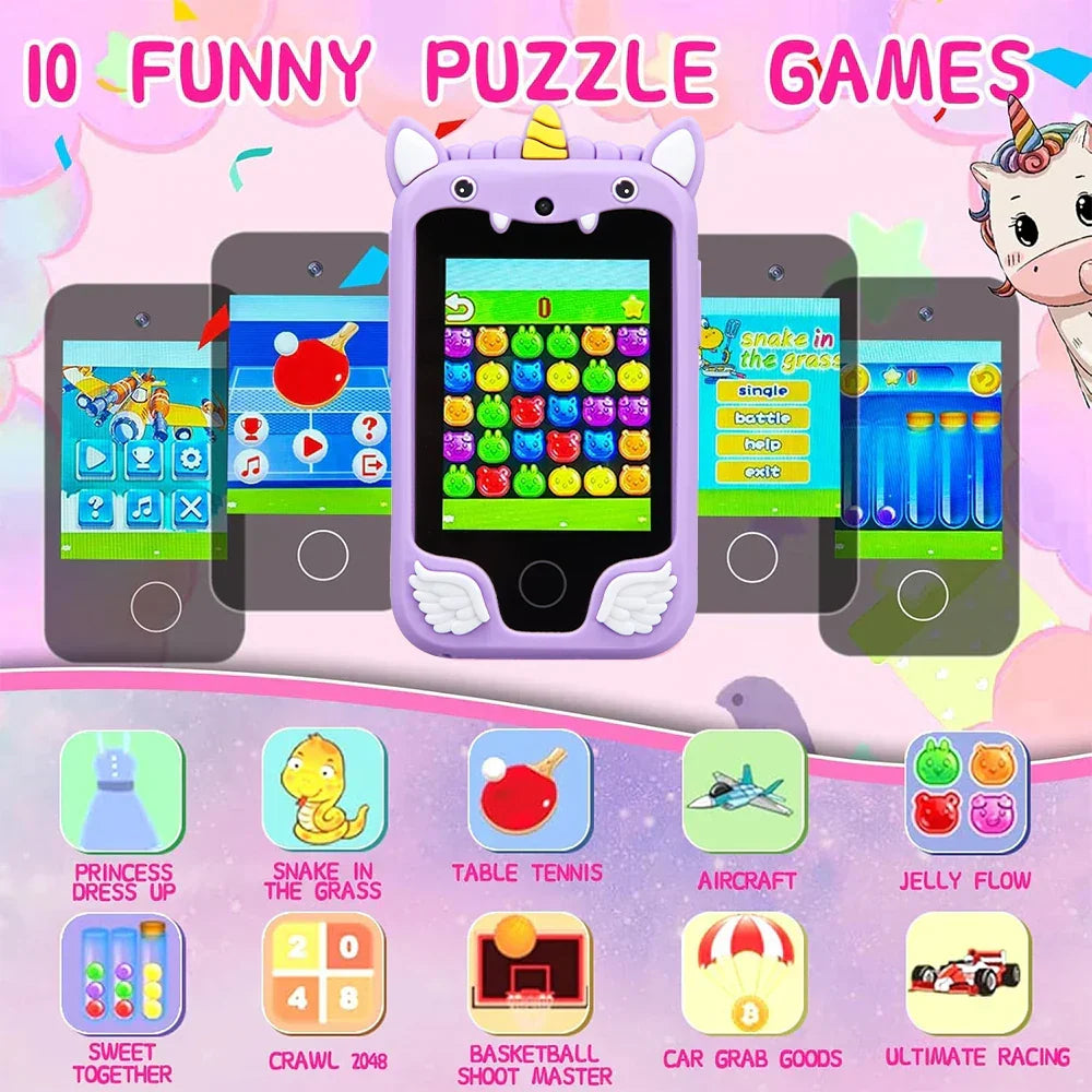 Kids Unicorn Smart Phone Toy