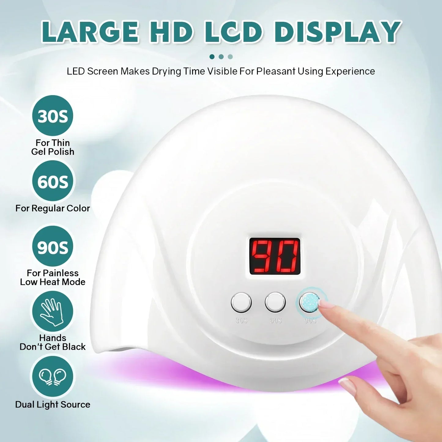 72W Professional UV Nail Lamp