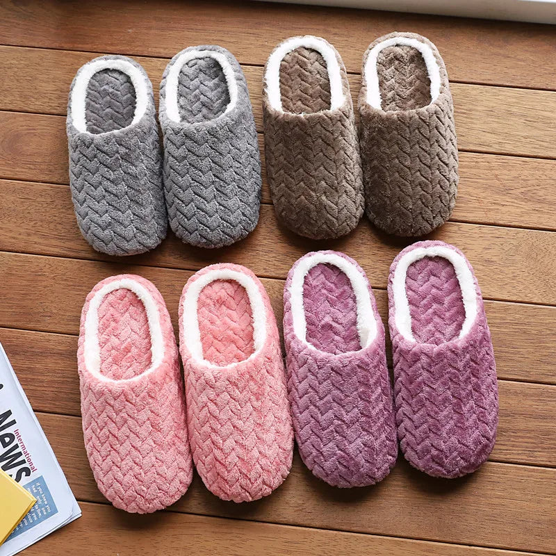 CozyStep Unisex Fluffy Slippers