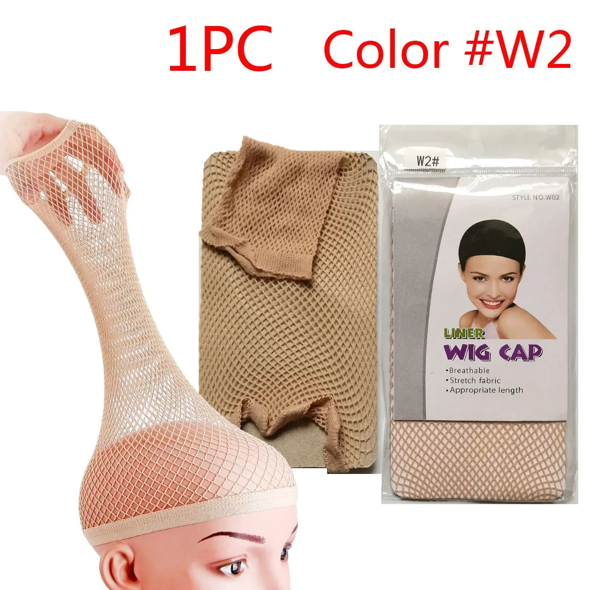 Stretchable Nylon Wig Cap