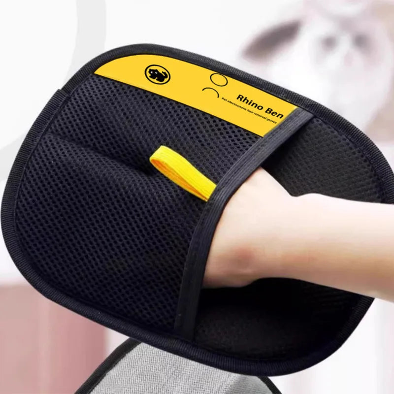Pet Hair Removal Grooming Gloves