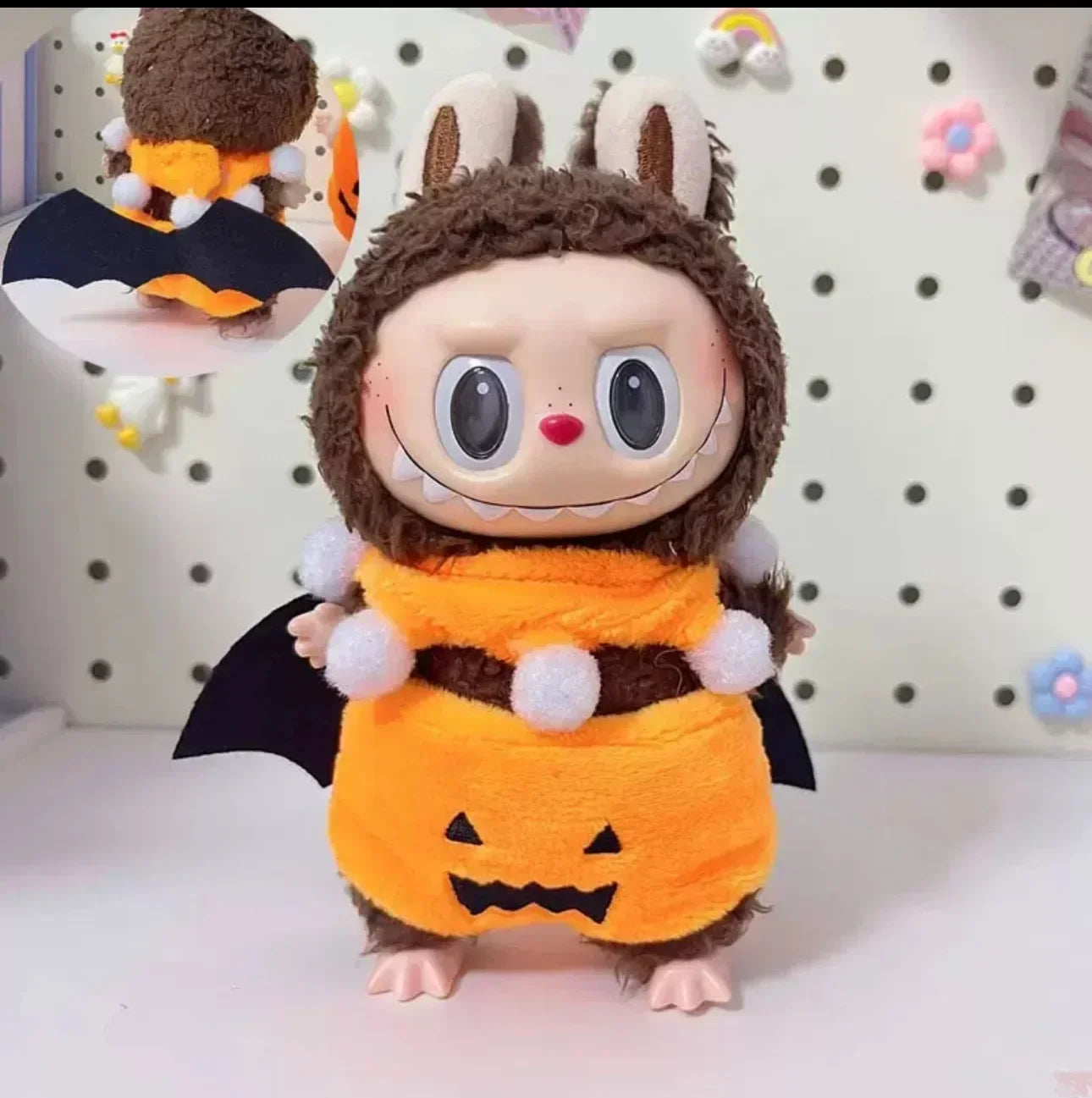 17cm Labubu Hoodie Clothes