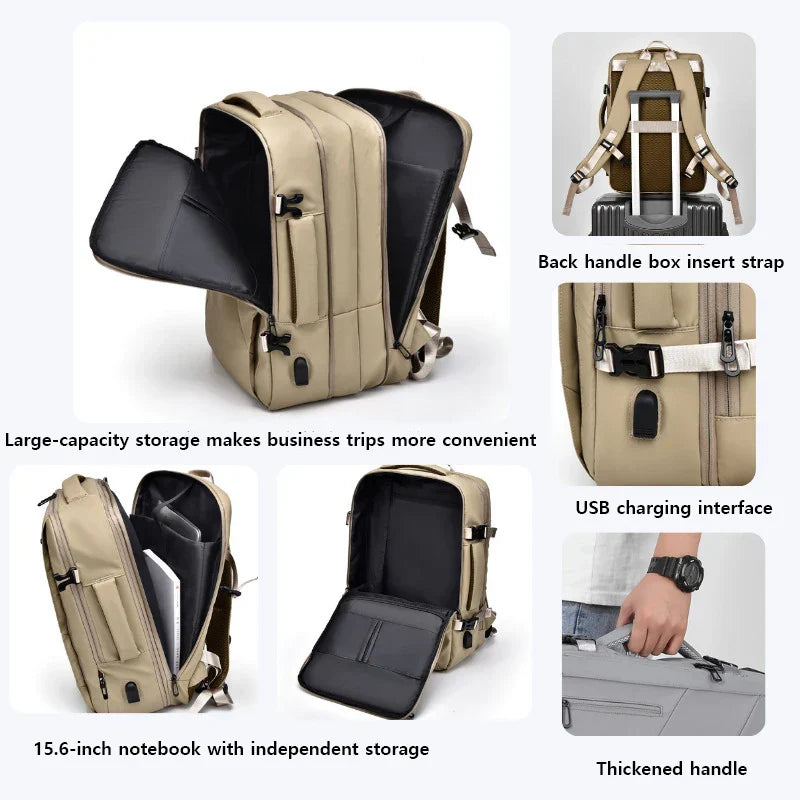 Weixier 16" Men's Business Backpack