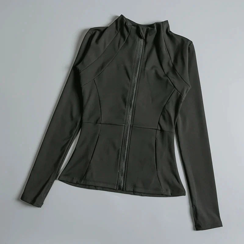 Women’s High Collar Yoga Jacket