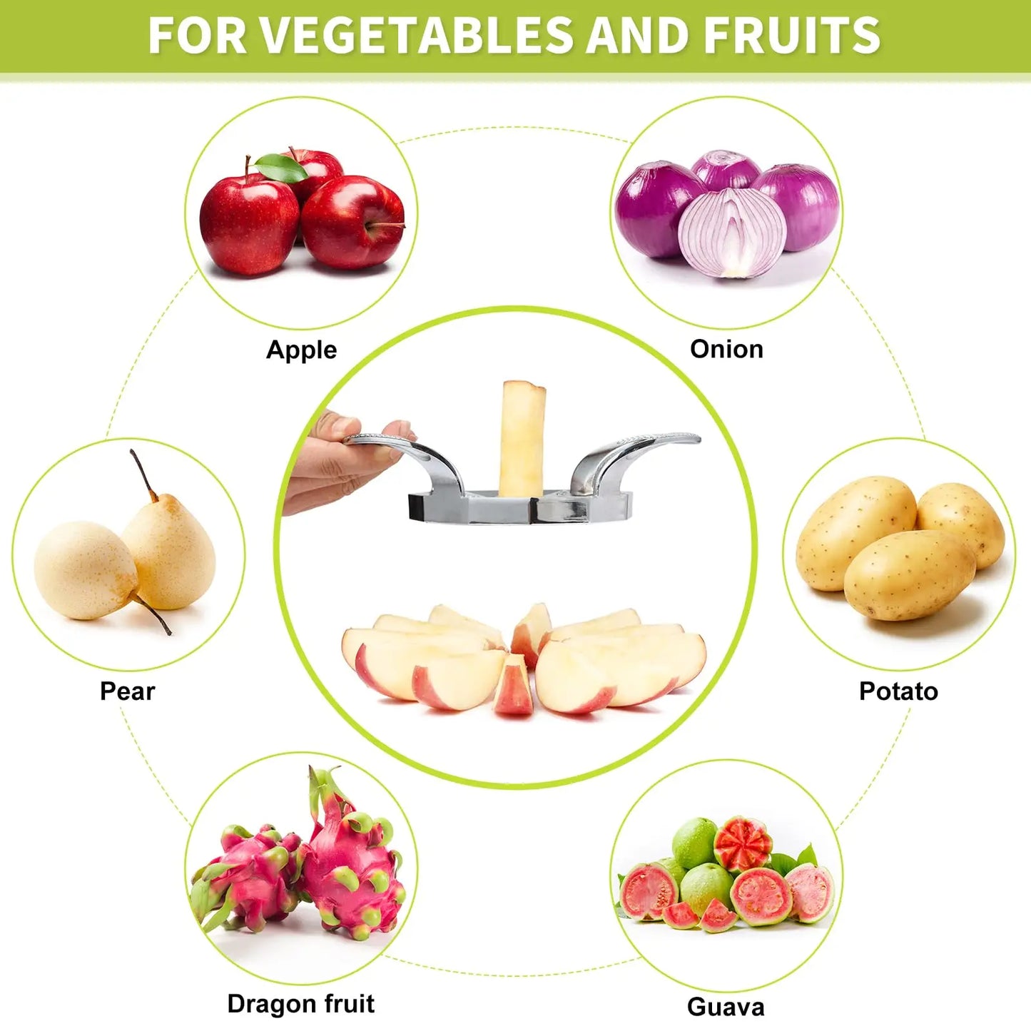 Stainless Steel Apple Slicer