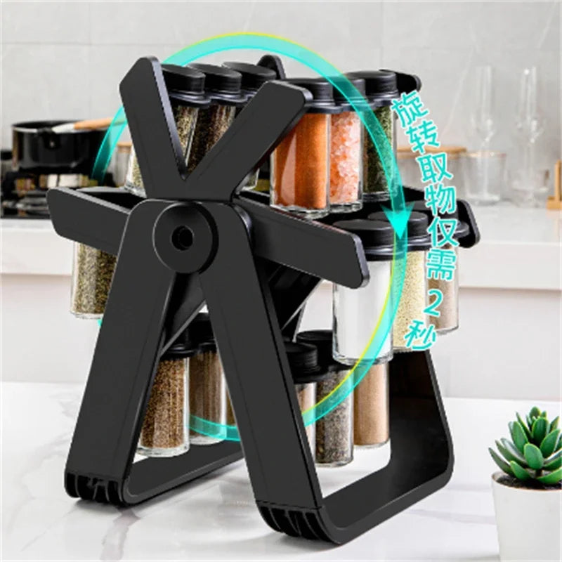 Ferris Wheel Spice Rack Set