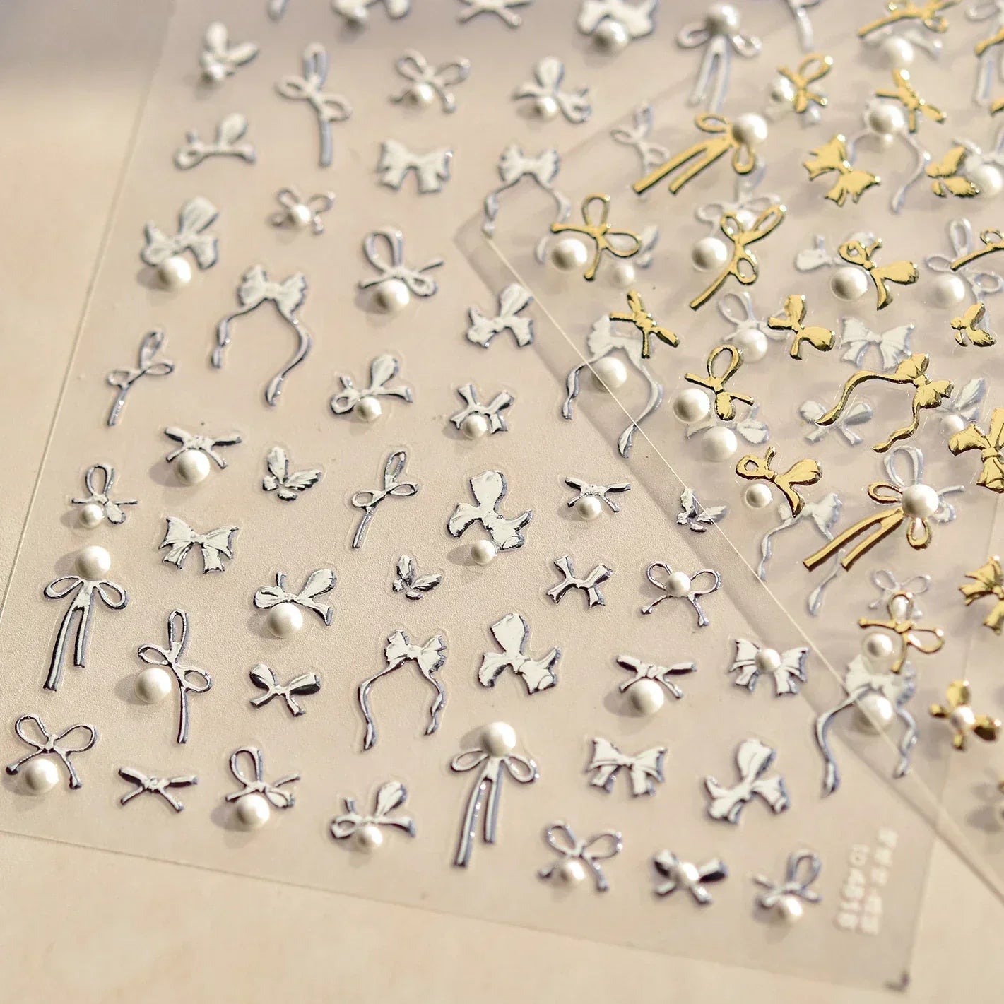 Bowknot 3D Nail Art Stickers
