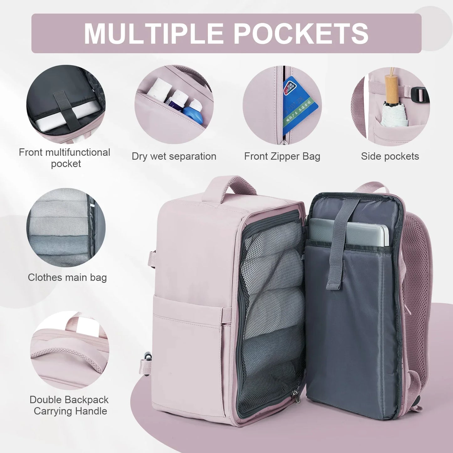 Cabin Travel Backpack Laptop Carry-On