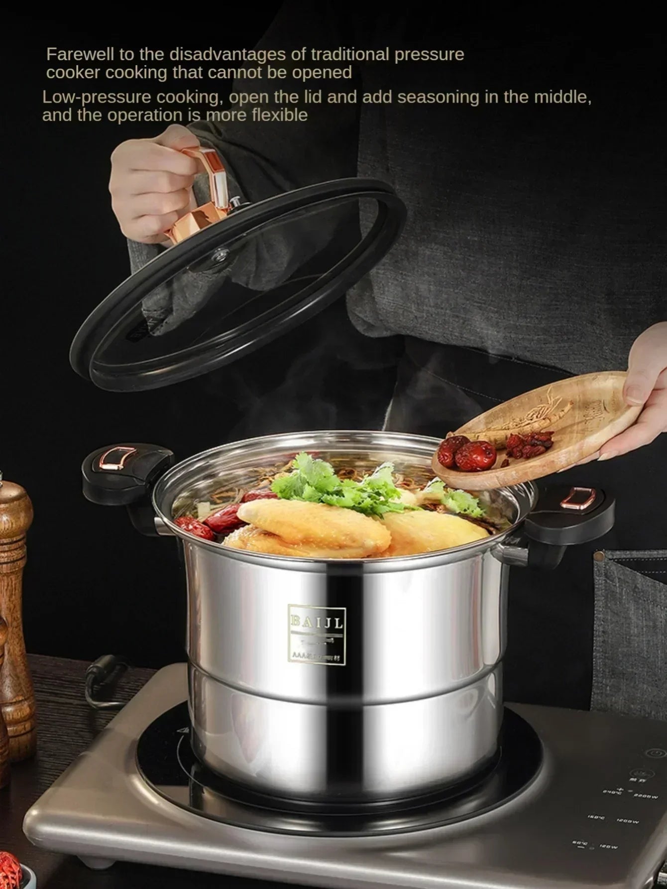 Stainless Steel Micro Pressure Pot