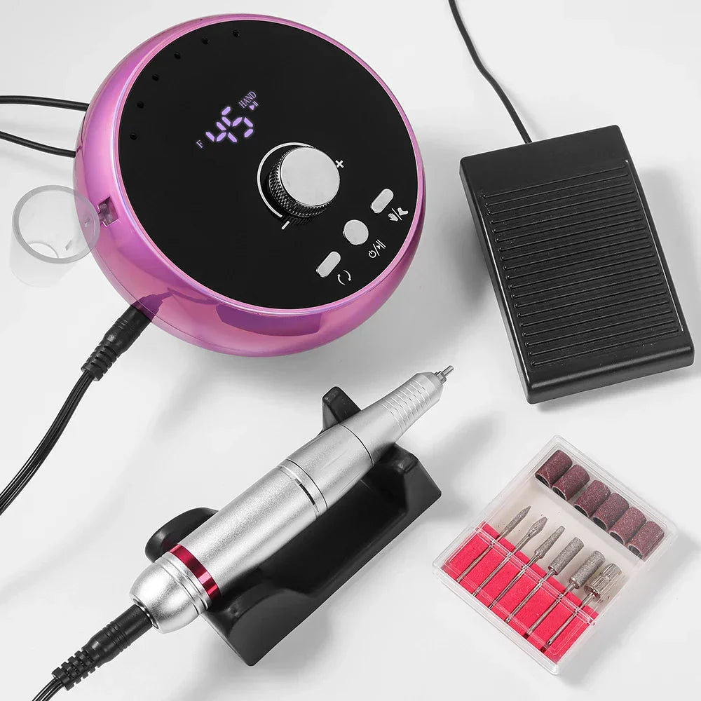 Professional 45000RPM Electric Nail Drill