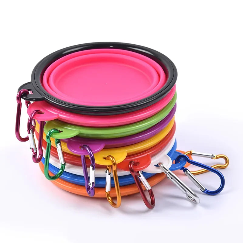 Collapsible Portable Dog Bowl