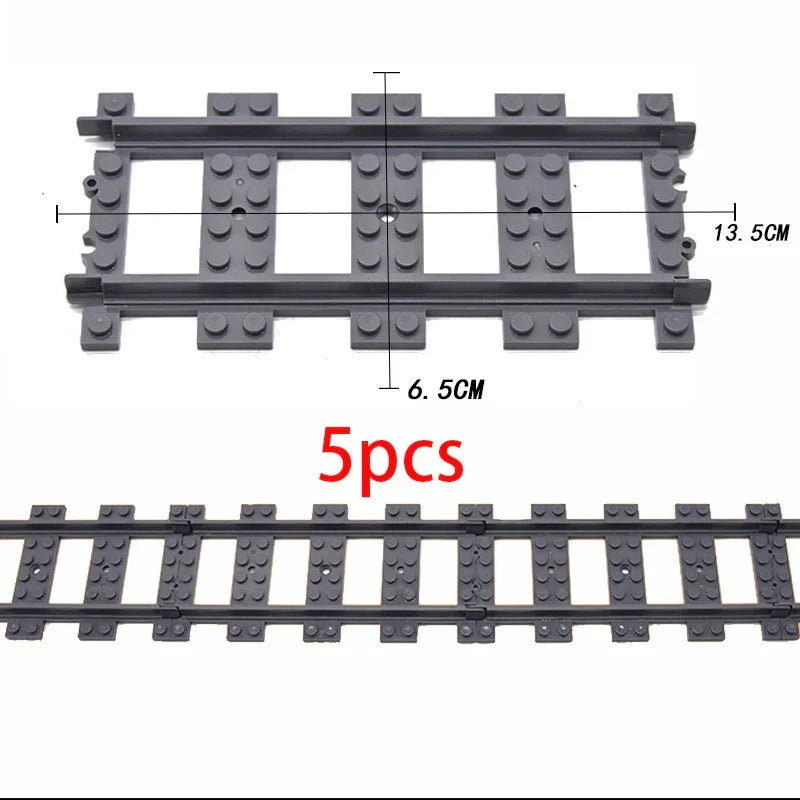 City Train Station Building Blocks