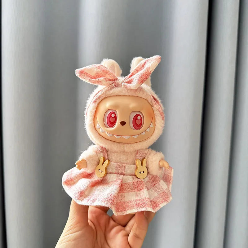 Labubu Idol Strawberry Outfit