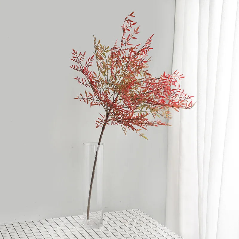 Tall Artificial Geranium Palm Tree