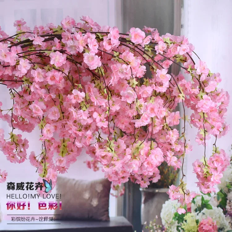 Artificial Cherry Blossom Branch