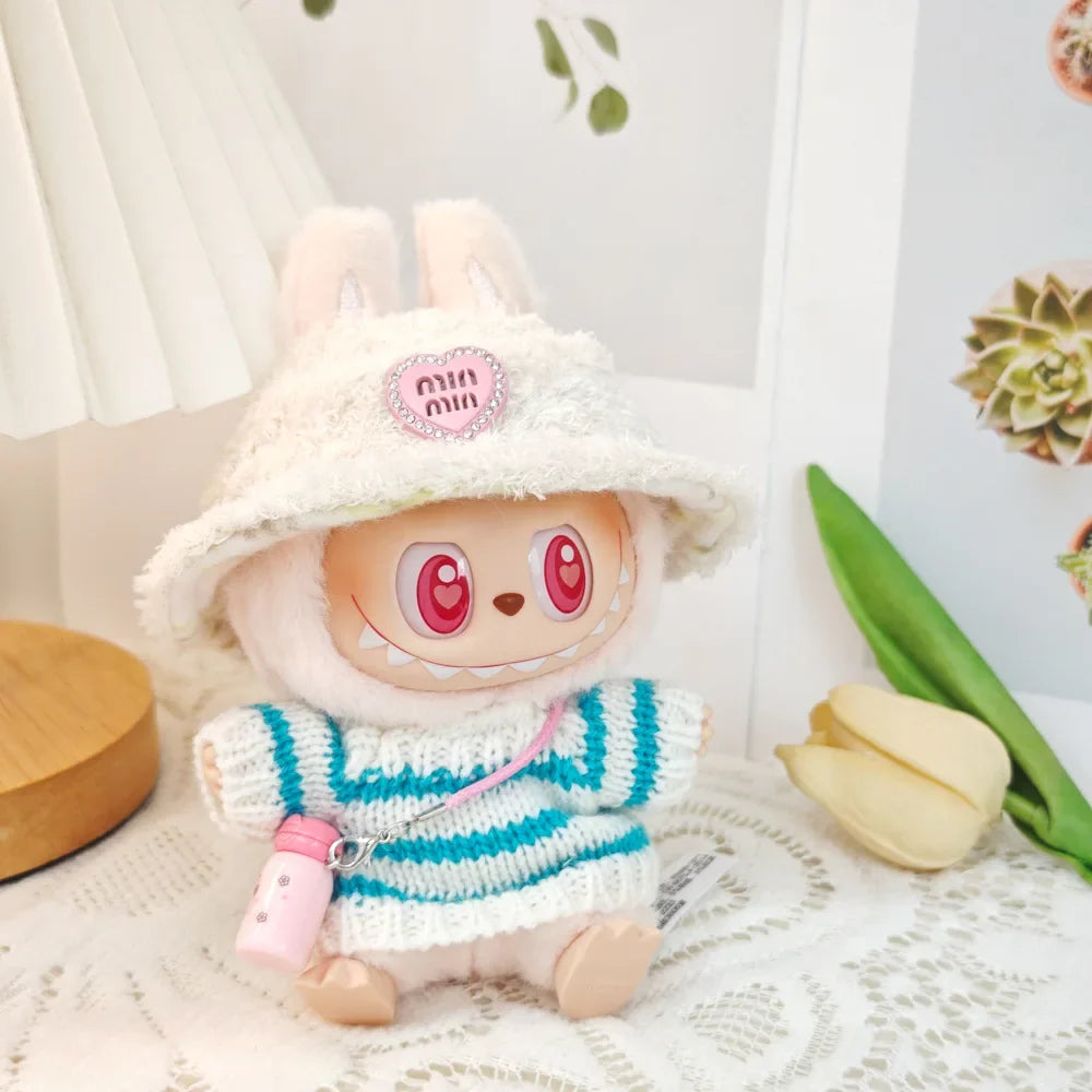 JUMEET Labubu Big Mouth Fish Outfit