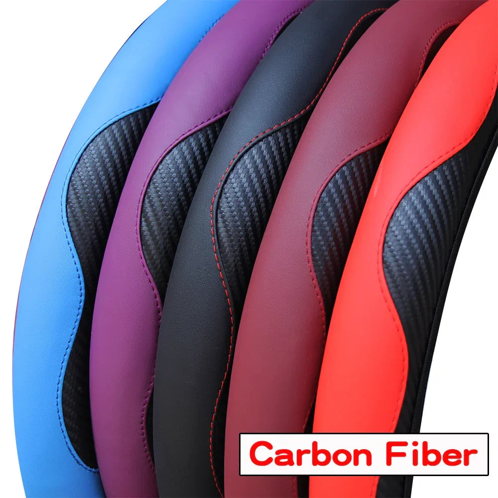 Carbon Fiber Steering Wheel Cover