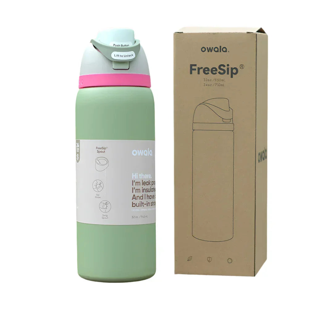 Owala FreeSip Quarta Rose Bottle