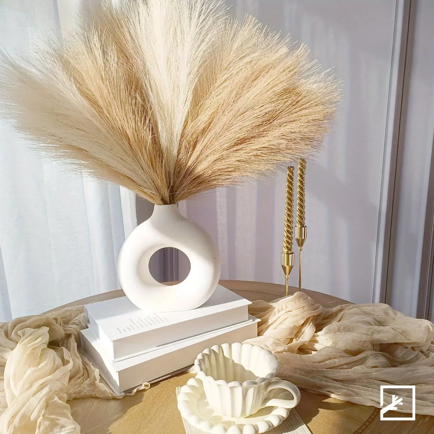 MUFU Artificial Pampas Grass Set
