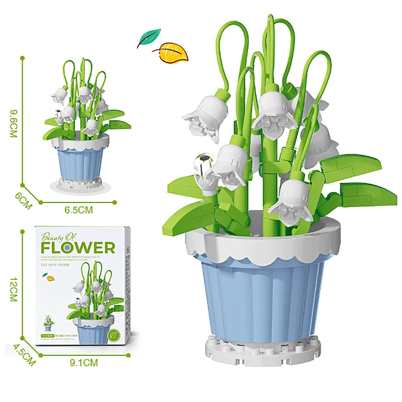 DIY Eternal Flower Building Blocks