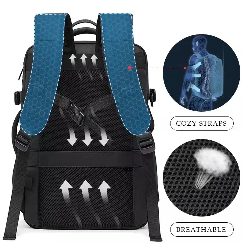 BANGE Men’s Business Laptop Backpack