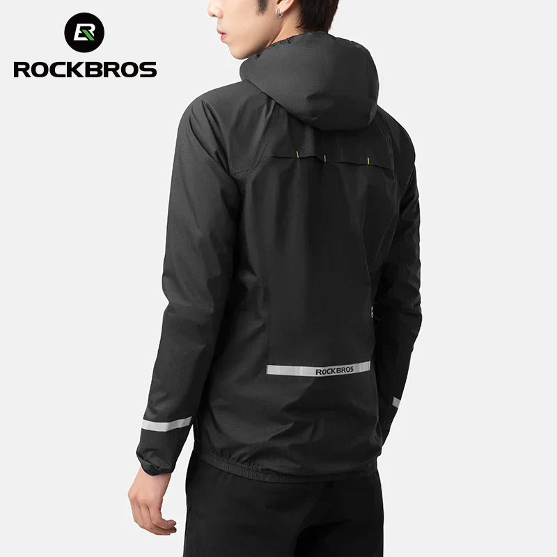 ROCKBROS Waterproof Cycling Rain Jacket