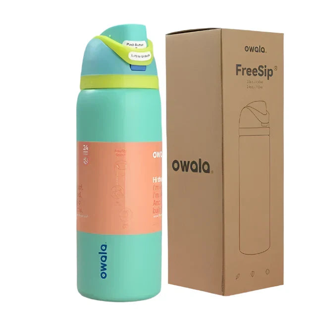 Owala Free Sip Water Bottle Sky Blue