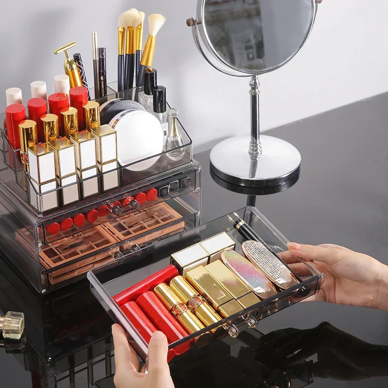 Large Drawer Acrylic Makeup Organizer