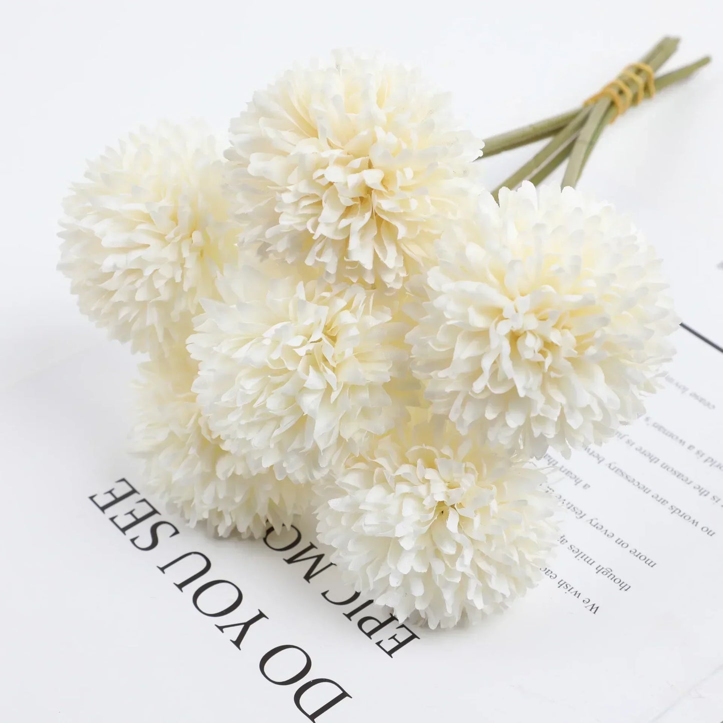 OLOEY Artificial Hydrangea Flower Set