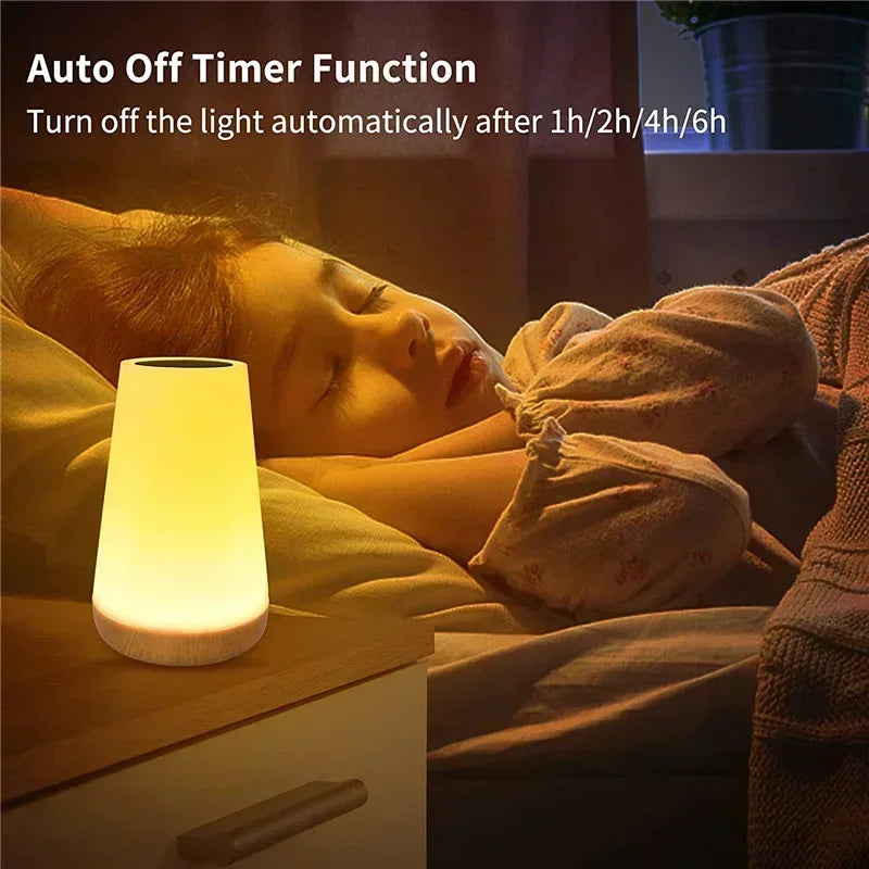 RNABAU RGB Color Changing Night Lamp