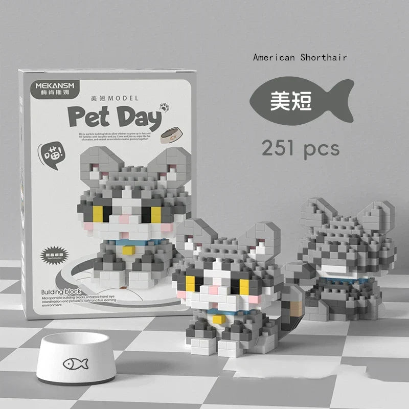 Mini Pet Building Block Toys