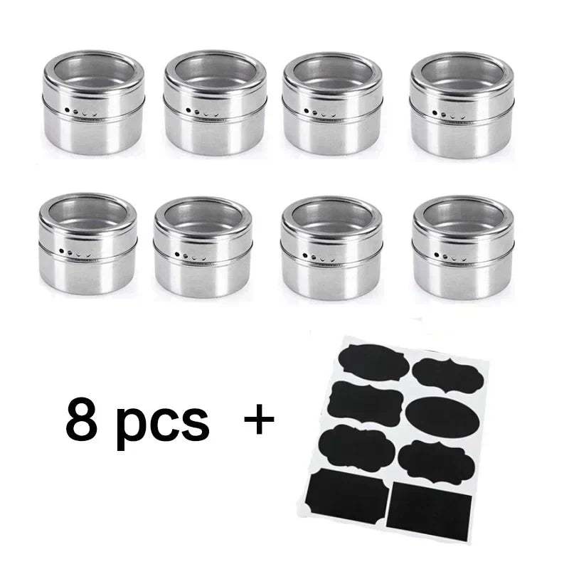 Stainless Steel Spice Tin Rack