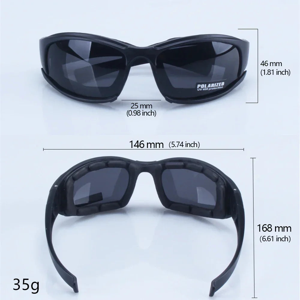 X7 Men’s Polarized Military Goggles
