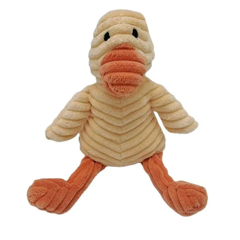 YOUSE Corduroy Donkey Dog Chew Toy