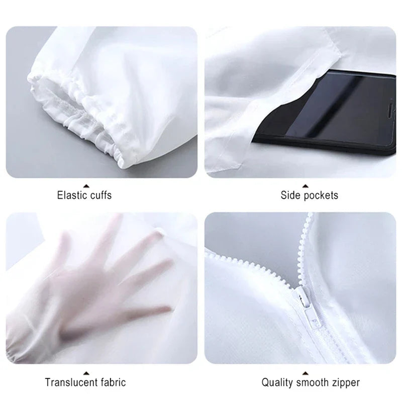 Unisex Quick-Dry Sunscreen Jacket