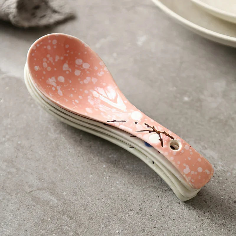 Bone China Ceramic Ladle