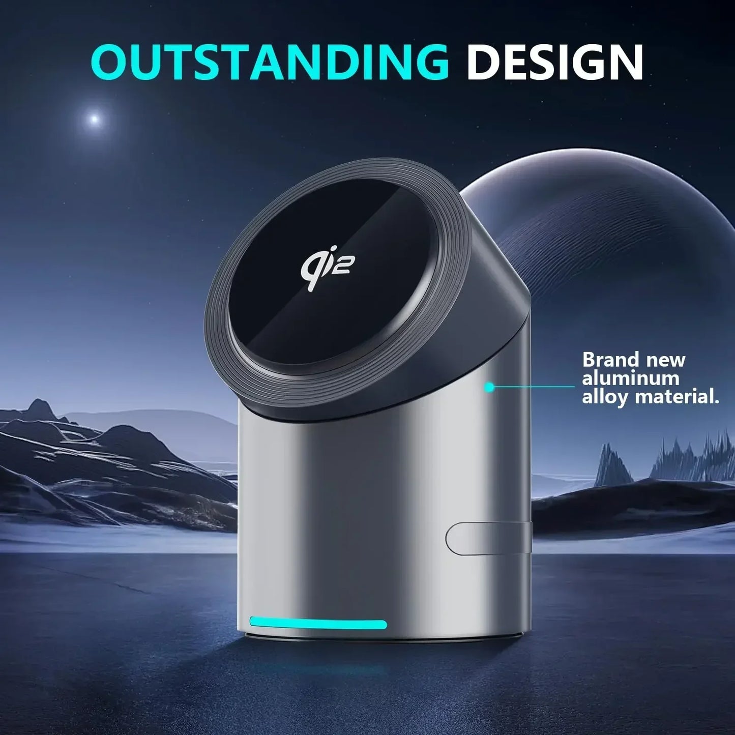 Qi2 3-in-1 Magnetic Charger