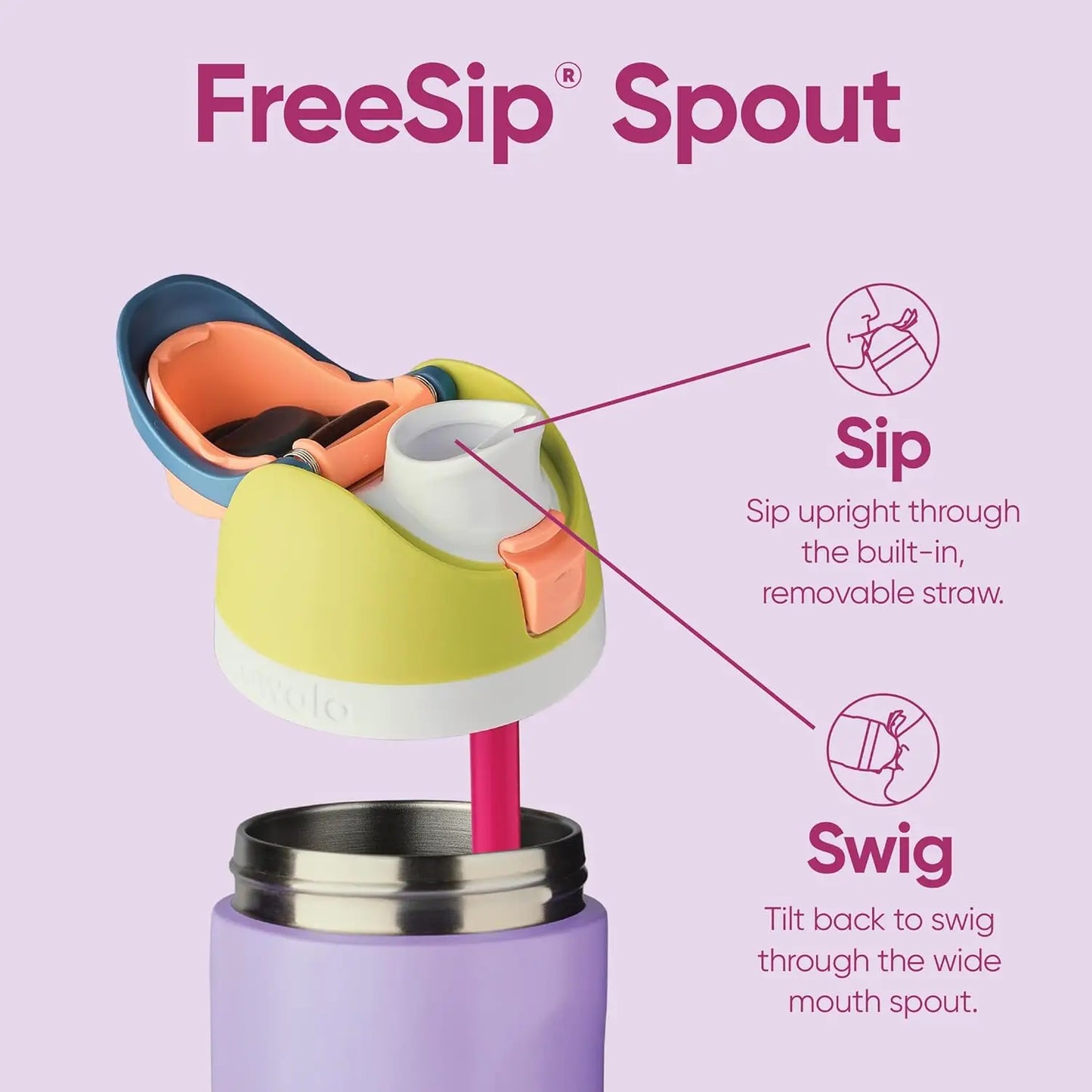 Owala FreeSip Good Luck Bottle