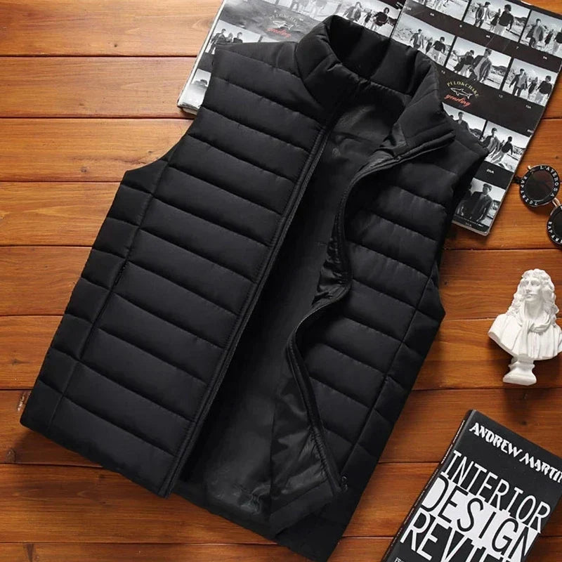 Aiwetin Men’s Cotton-Padded Vest