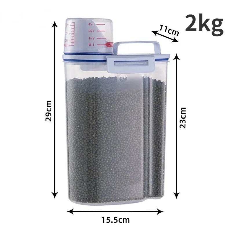 Sealed Dog Cat Food Container
