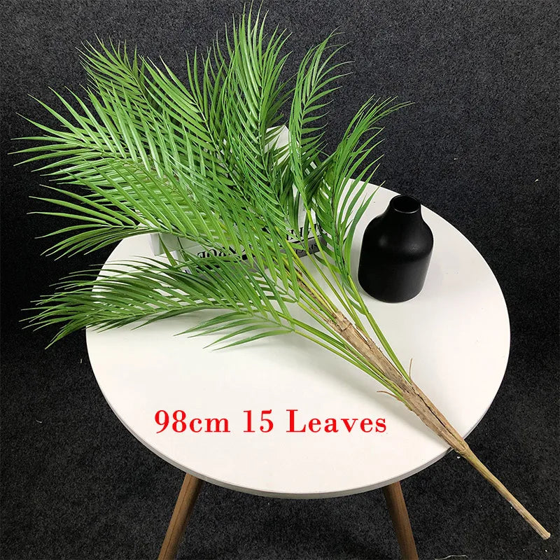 Large Artificial Palm Monstera Tree