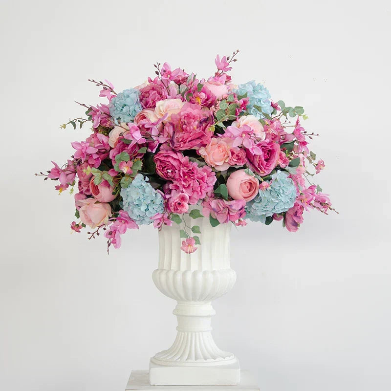 Silk Flower Ball Decoration