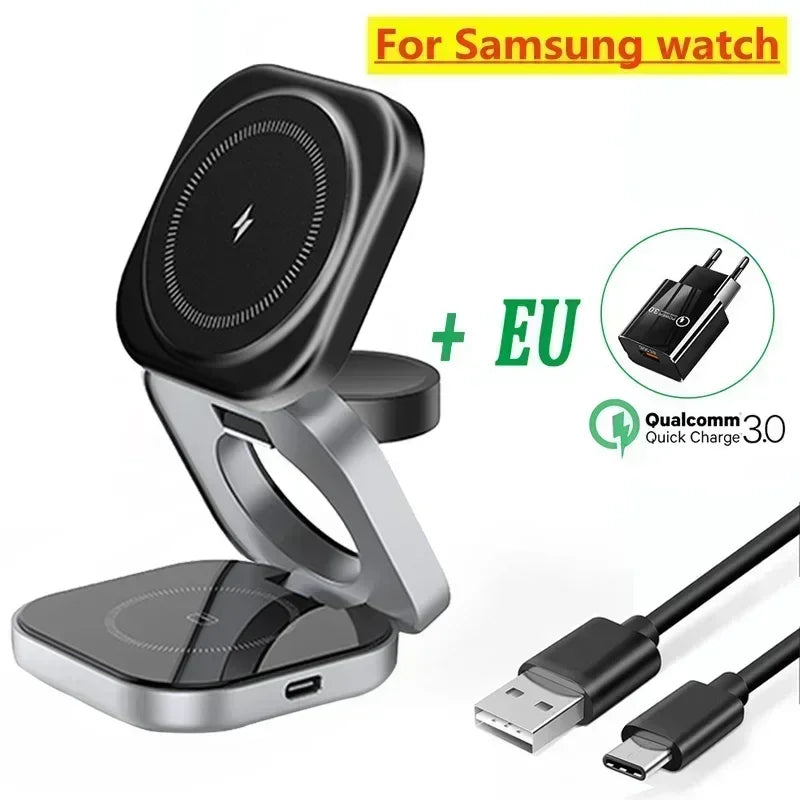 3-in-1 Magnetic Wireless Charger