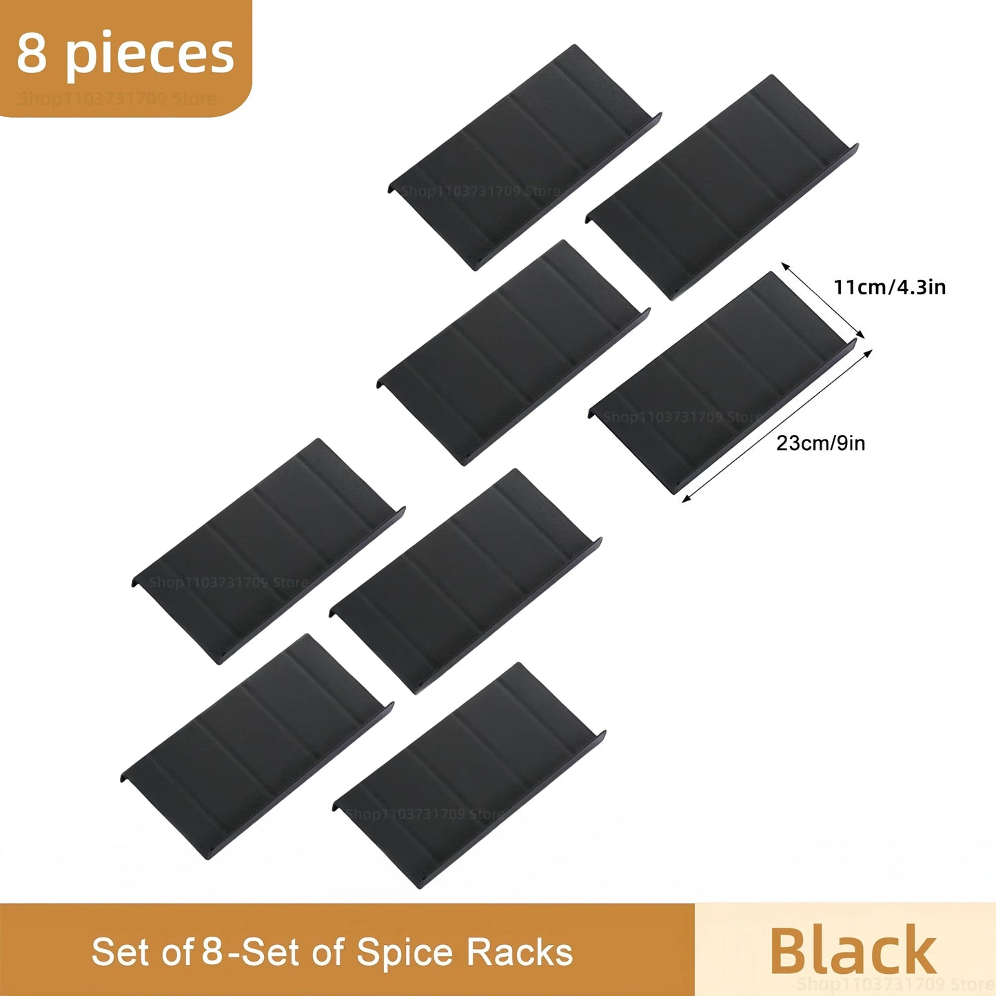 Kitchen Cabinet Spice Shelf