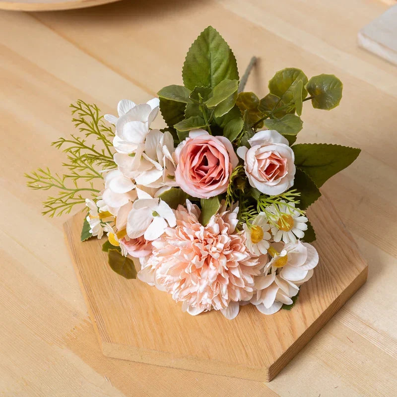Silk Dandelion Flower Bouquet
