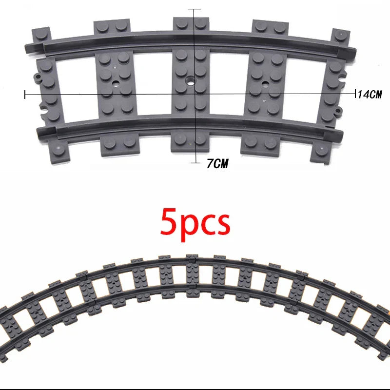 City Train Station Building Blocks