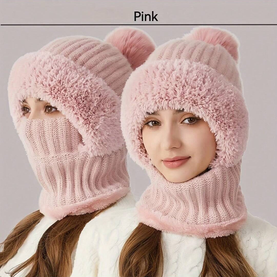 WarmthMax Thermal Lined Knit Hat - Khaki