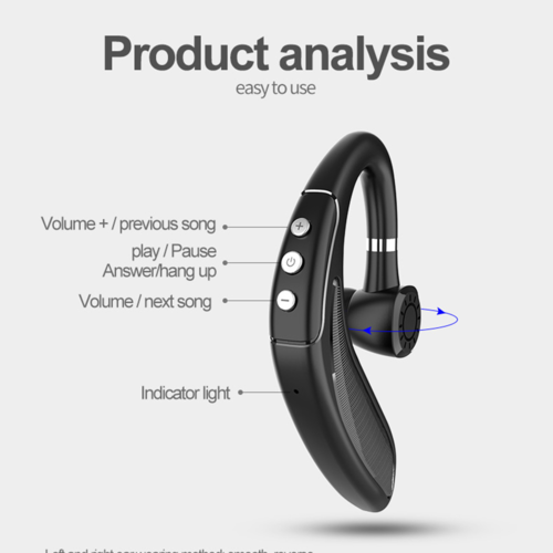 Handsfree Wireless Bluetooth 5.0 Headset